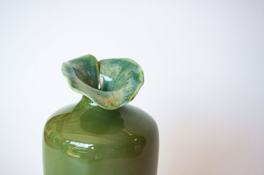 Tall Lily Pad Vase
